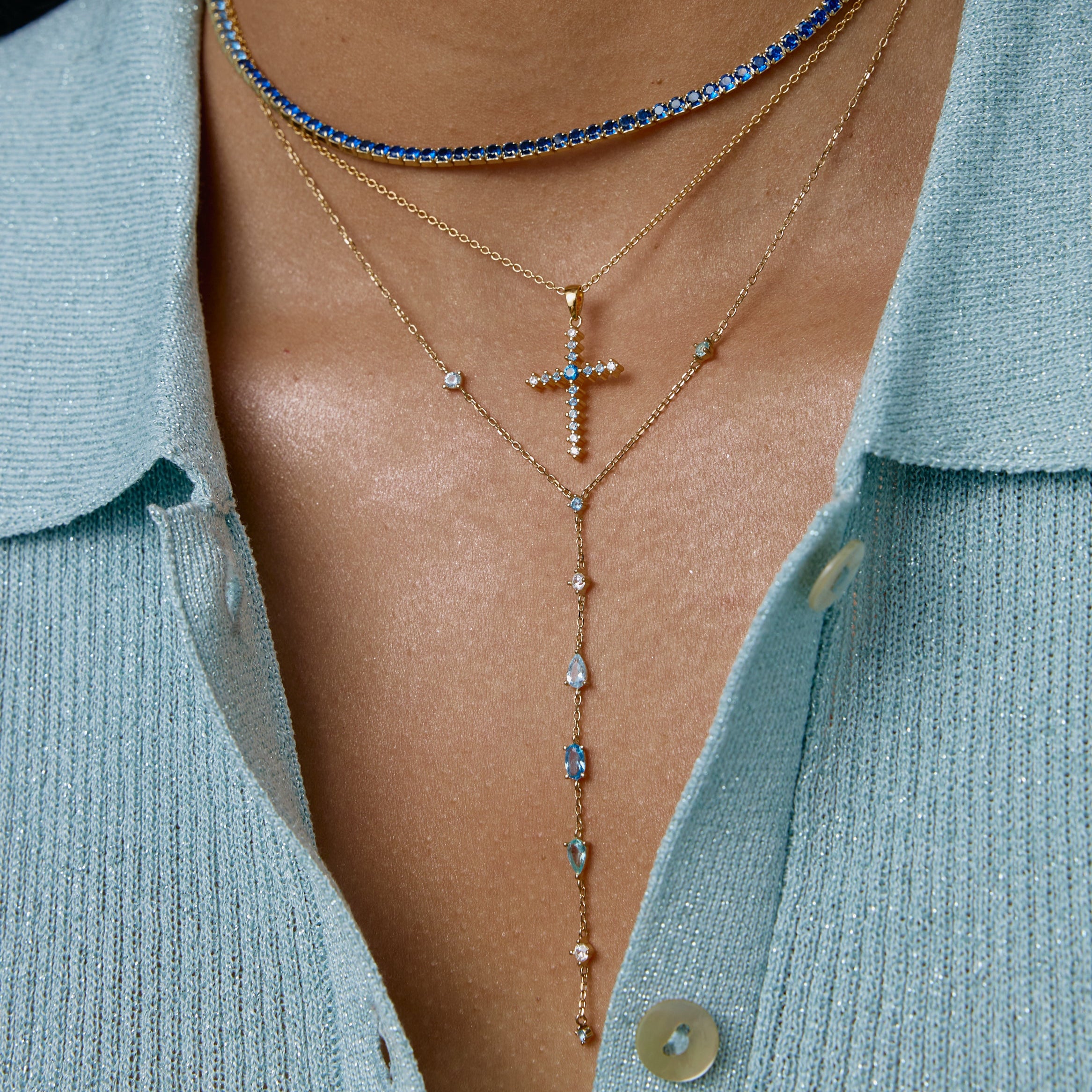 Blue Vanya Gold