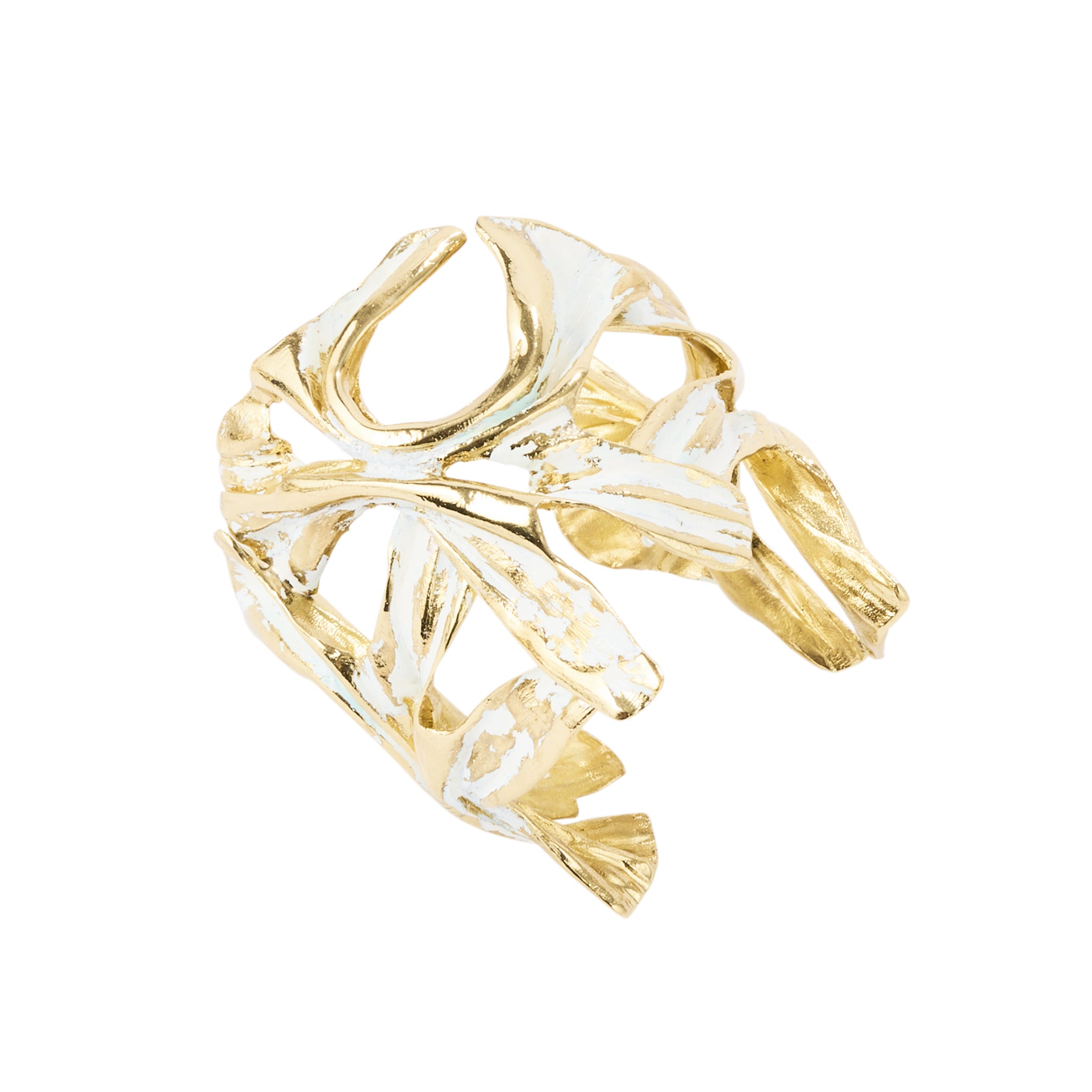 WHITE MARCELLA GOLD