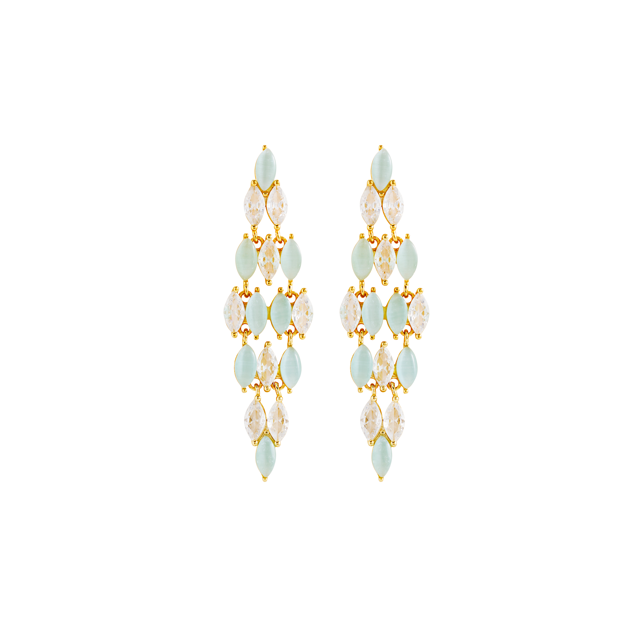 Aquamarine Felicia Gold