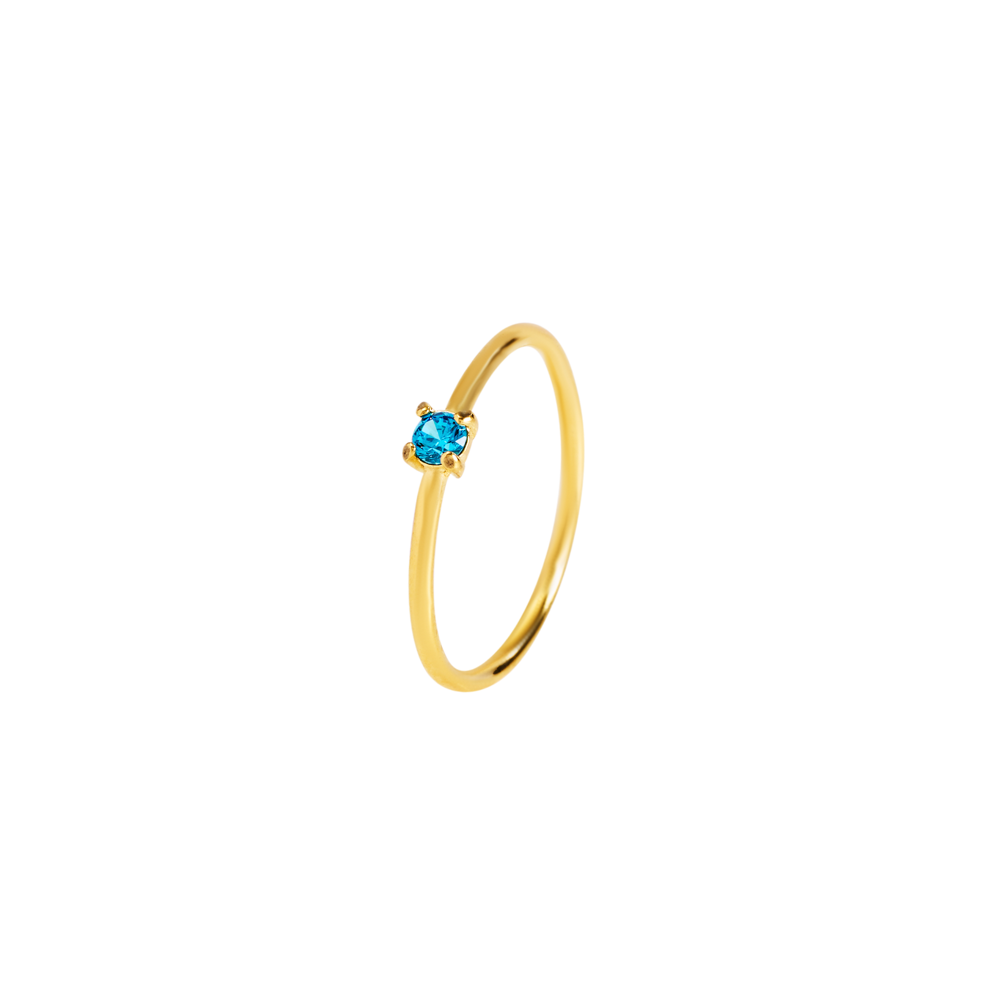 LIGHT BLUE WINONA GOLD