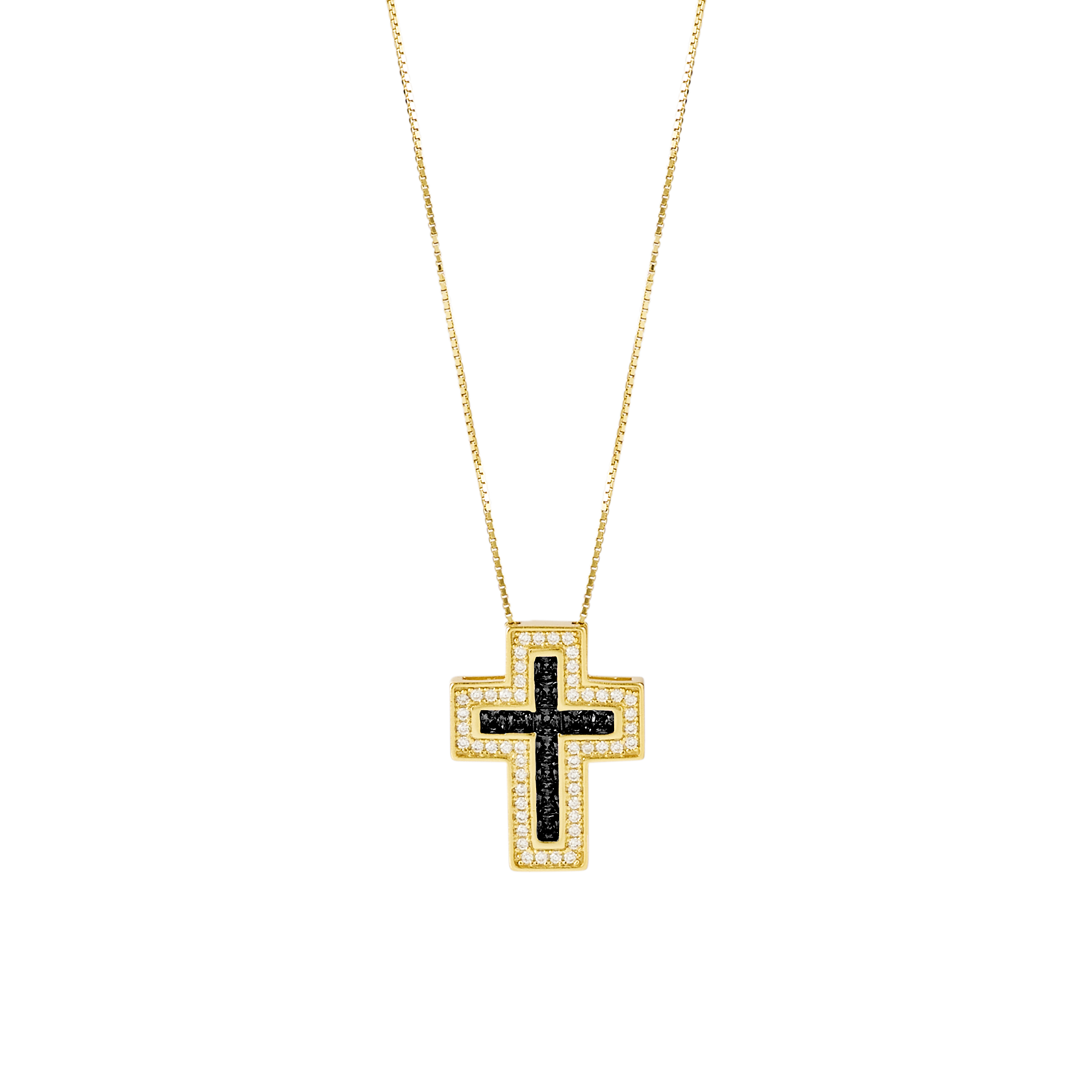 BLACK ELUNED GOLD