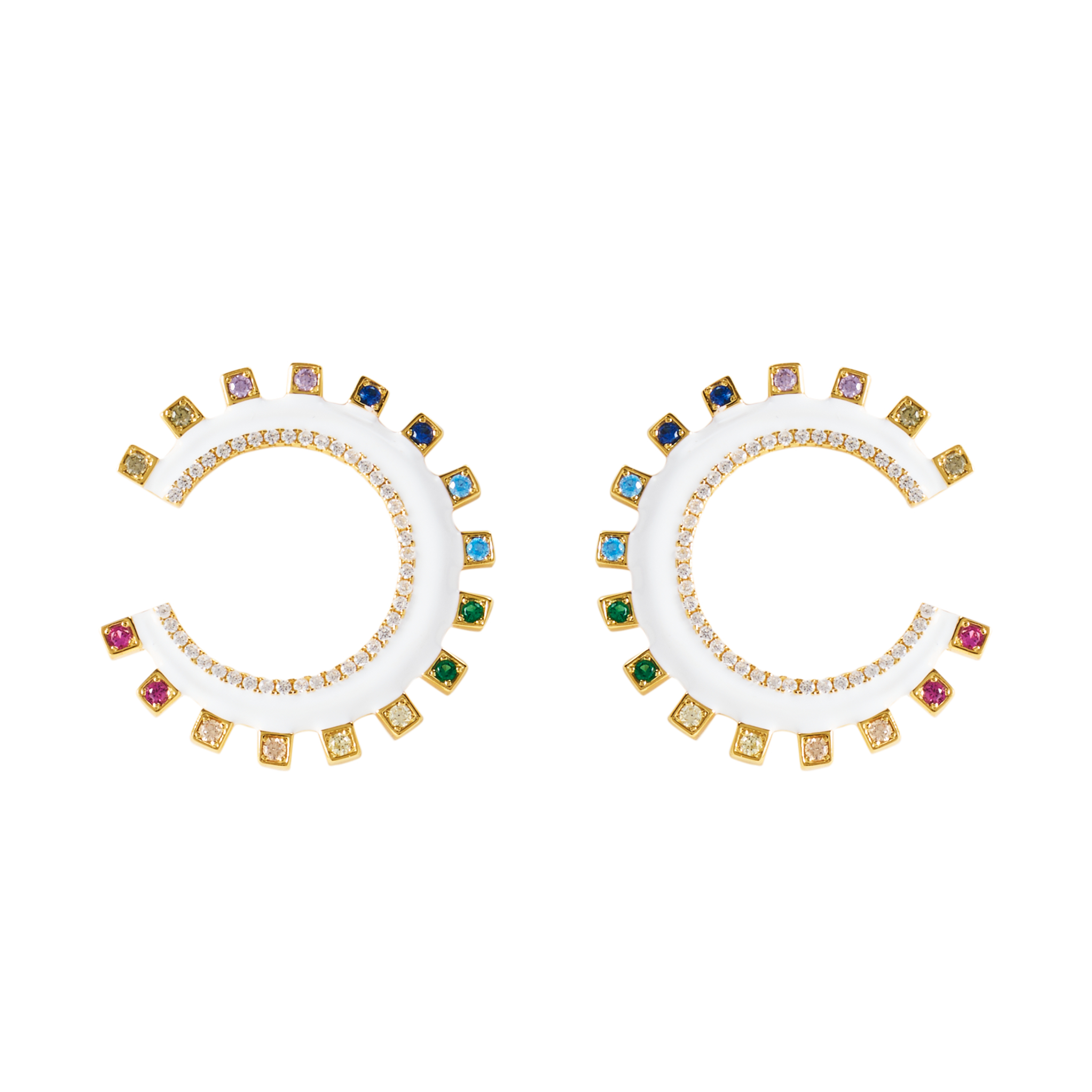 WHITE LUCINA GOLD