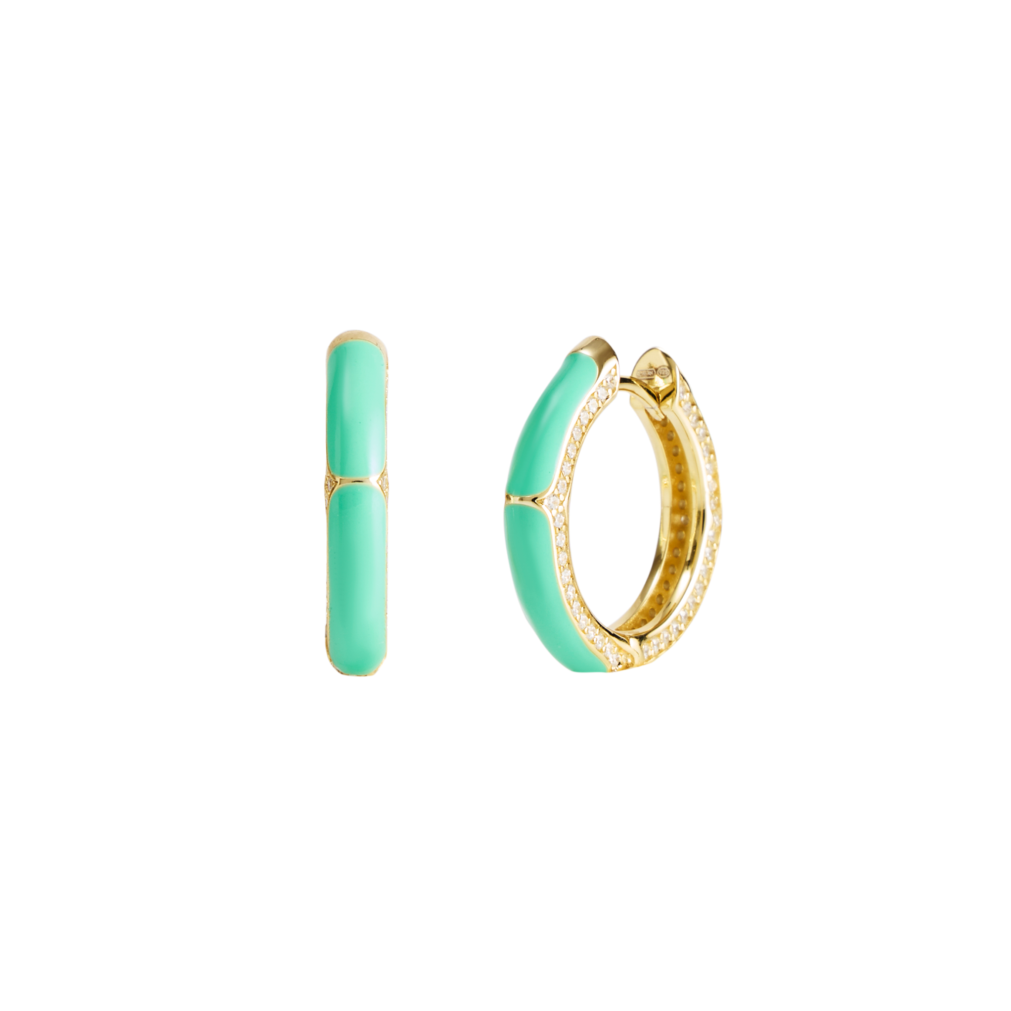AQUAMARINE XENIA GOLD