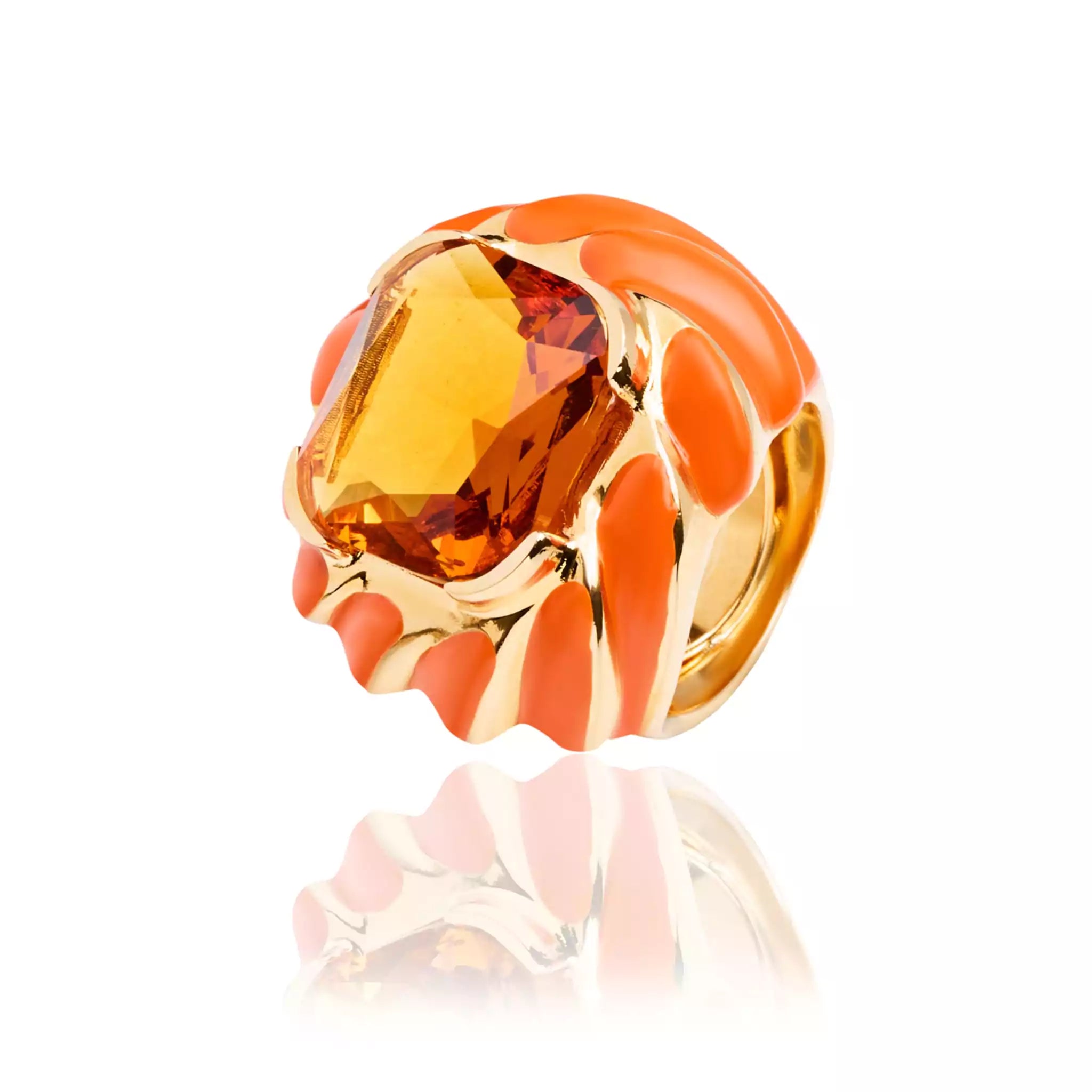 برتقالي زيلا ذهبي