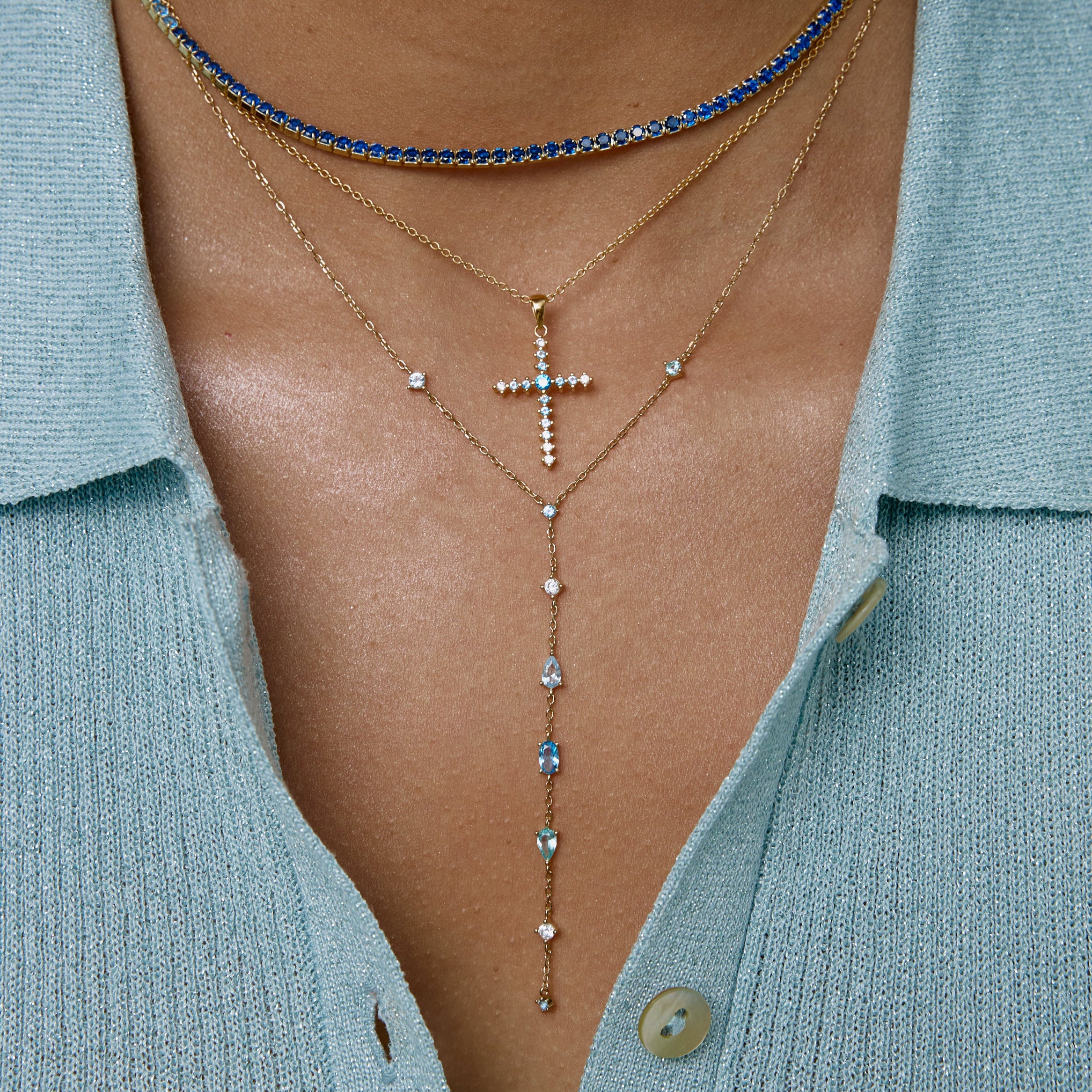 Blue Vanya Gold